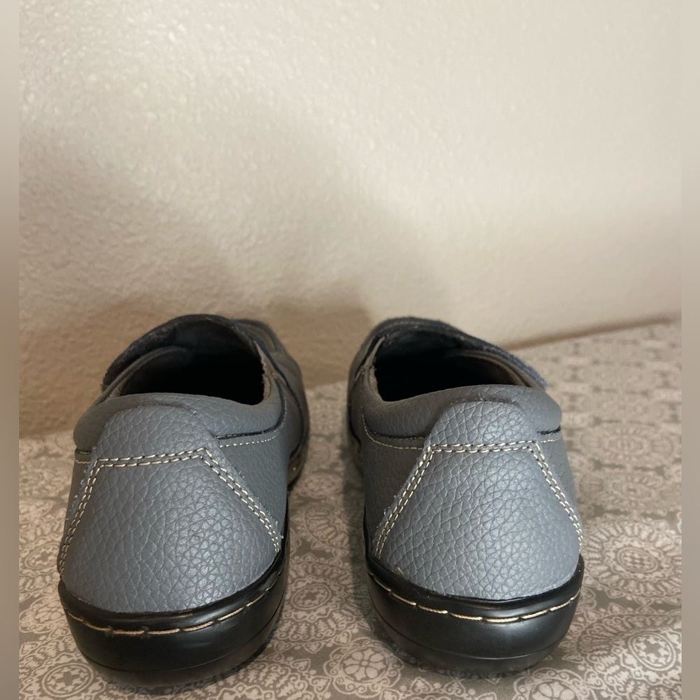 Soft Pebble Leather Slip-On Loafers w/Abeo 3D Customized Orthotic Footbed~Size 7 - Picture 6 of 13
